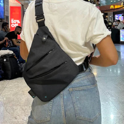 Bolsa de viagens contra-roubo