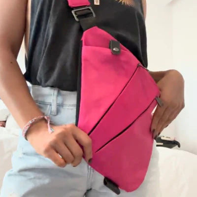Bolsa de viagens contra-roubo