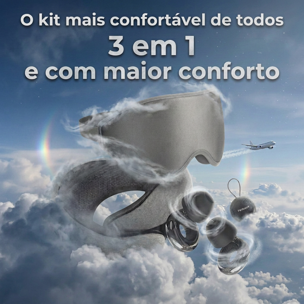 Kit Conforto 3 em 1